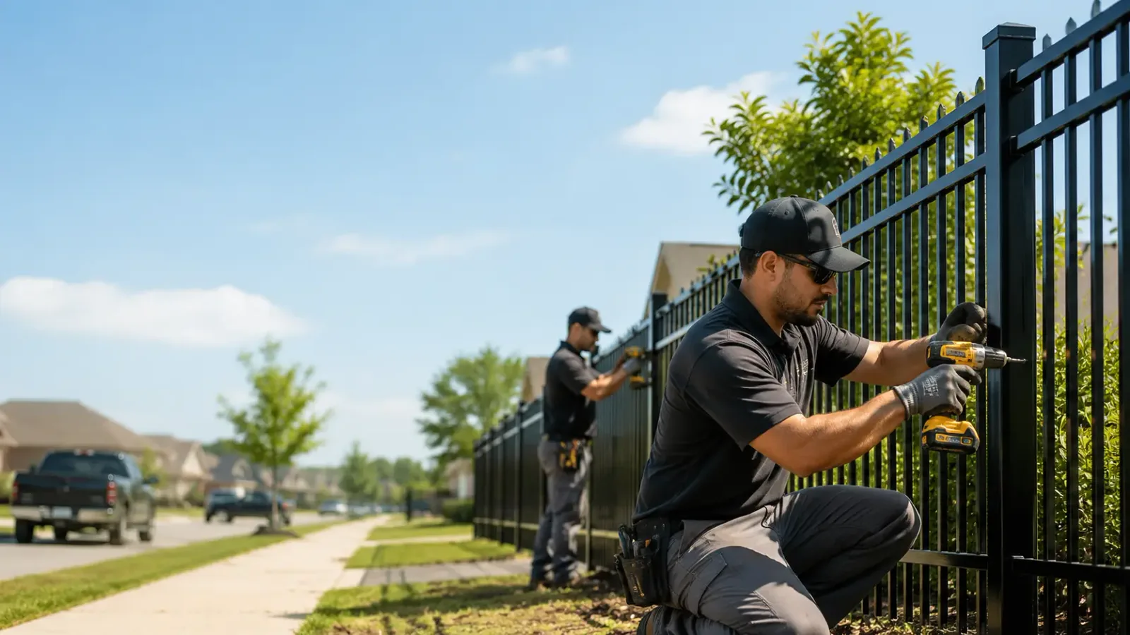 Metal Fence Installation in Deerfield, OH